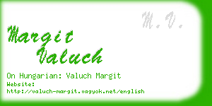 margit valuch business card